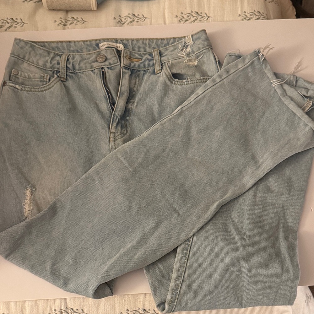 Avec Les Filles Light Blue Relaxed Men's Jeans
